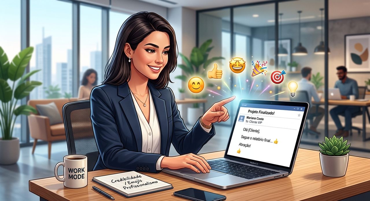 Como Usar Emojis Em E-mails Profissionais Sem Perder a Credibilidade