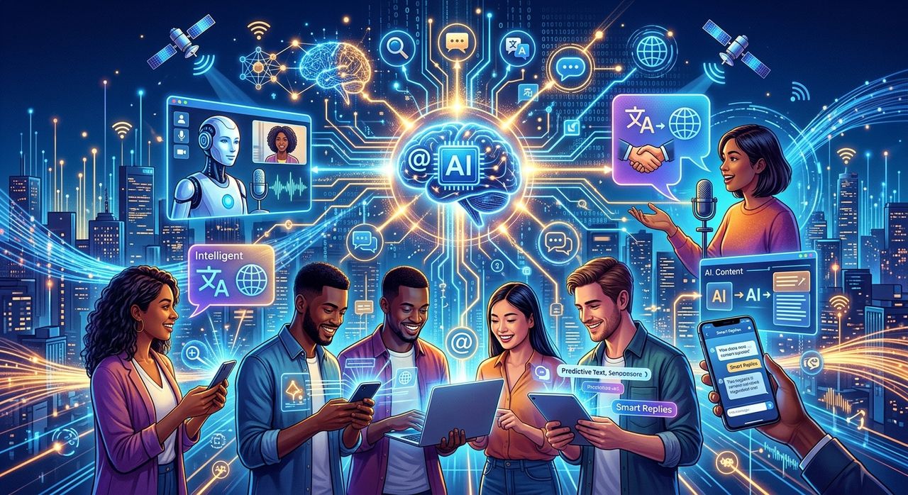 Como a Inteligência Artificial Está Mudando a Nossa Forma De Comunicar Online