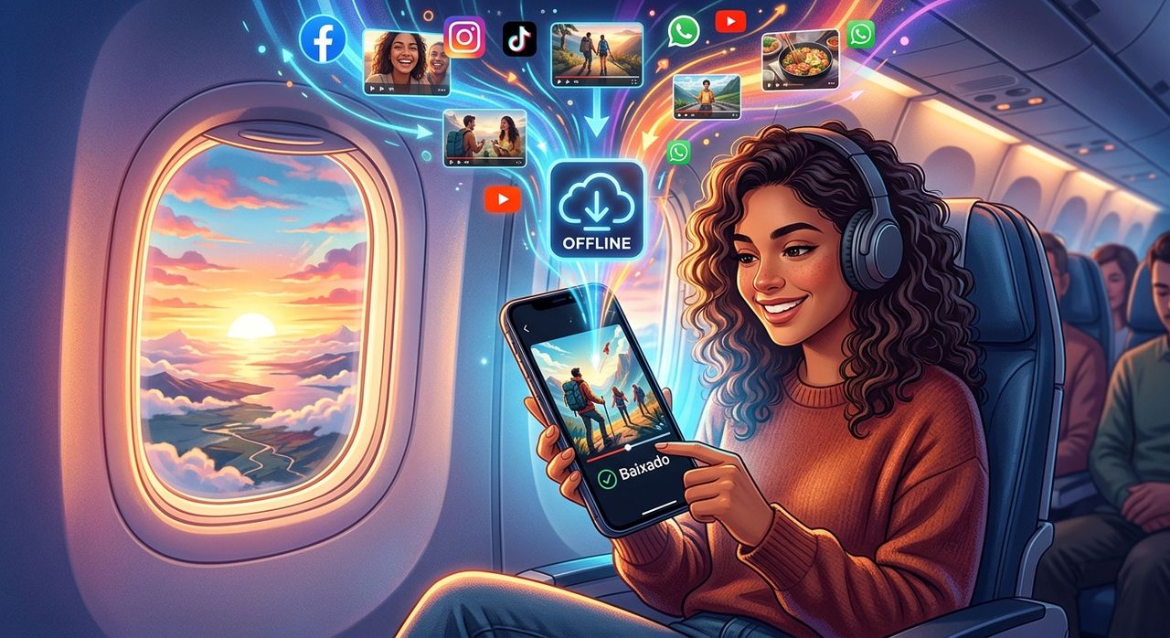 Salvar Vídeos Das Redes Sociais Para Assistir Sem Conexão À Internet